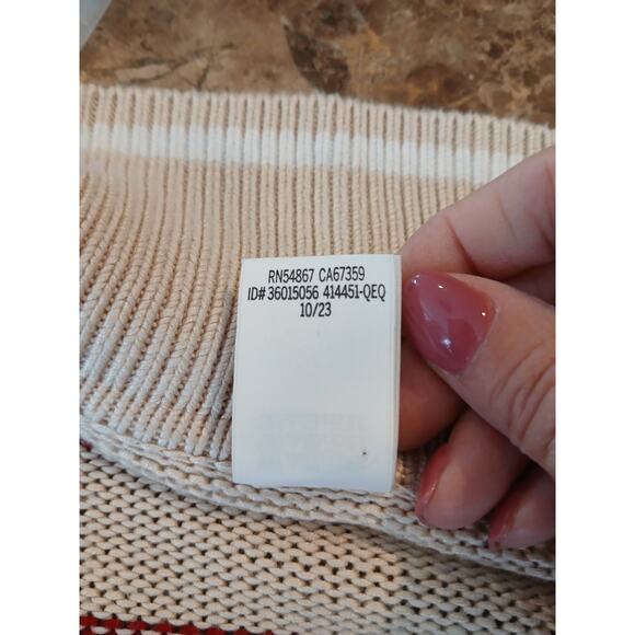 Pink Cambridge polo  cropped Academia school girl knit sweater 2XL‎ - Picture 7 of 9